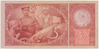 50 Koruna 1929, série Ub, Hej.24b - fotografie 2