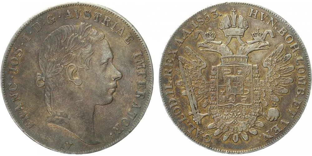 Konvenční měna, 1848 - 1857 — 1
