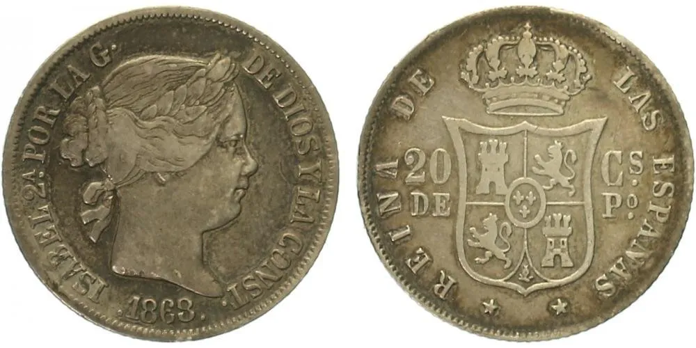 Filipíny, Isabel II., 1833 - 1866 — 1