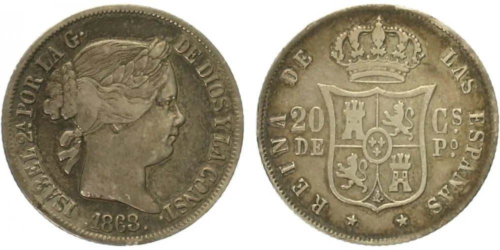 Filipíny, Isabel II., 1833 - 1866 — 1