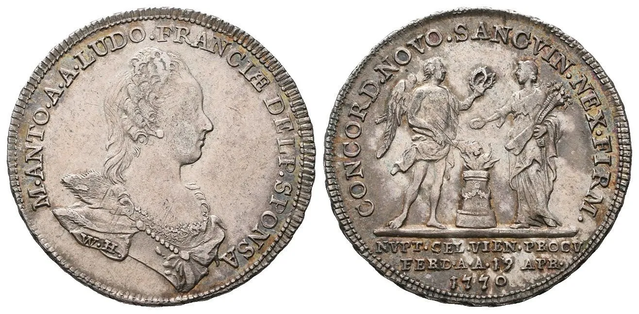 Arcivévodkyně Marie Antoinetta Josefa Habsbursko-Lotrinská, 1755 - 1793 — 1