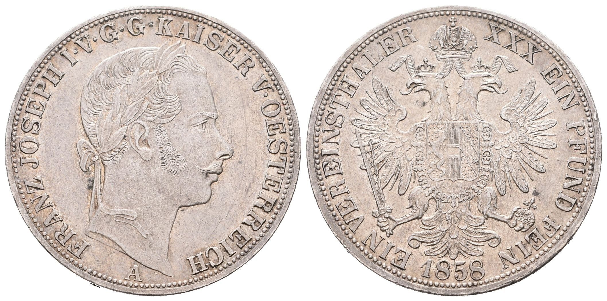 Tolar spolkový 1858 A