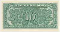 Československo, 10 Koruna 1950, poslední série Z, perforace 3 md svisle, Hej.86a.S1 - fotografie 2