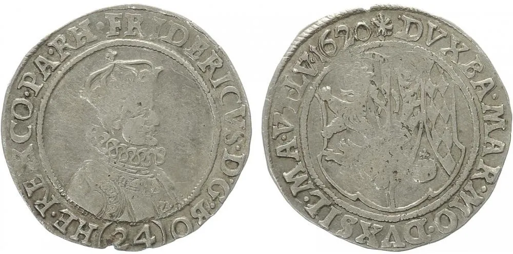 Fridrich Falcký, 1619 - 1620 — 1