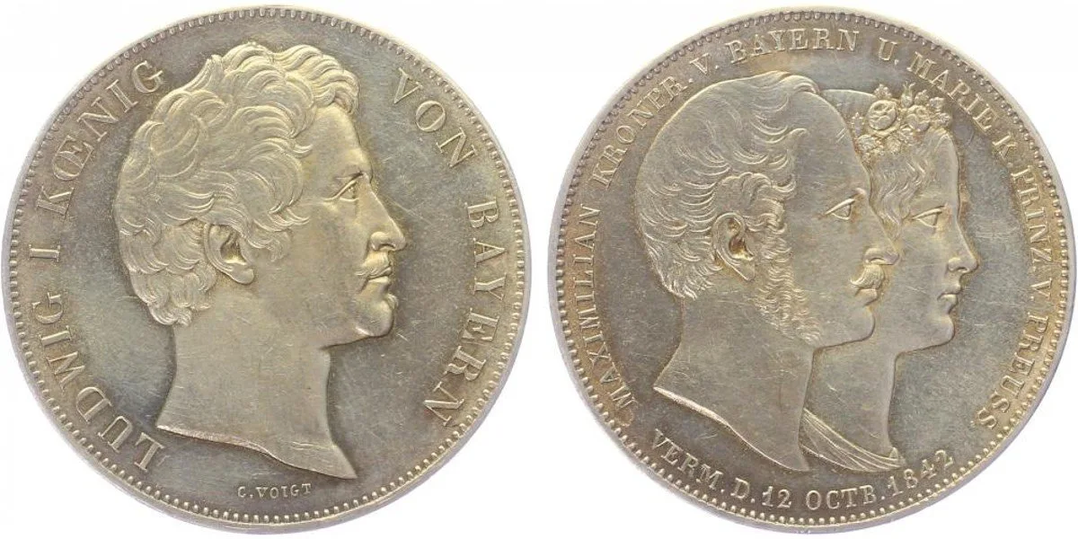 Bavorsko, Ludwig I., 1825 - 1848 — 1