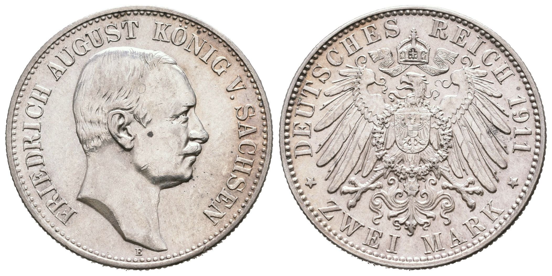 Sasko, 2 Marka 1911