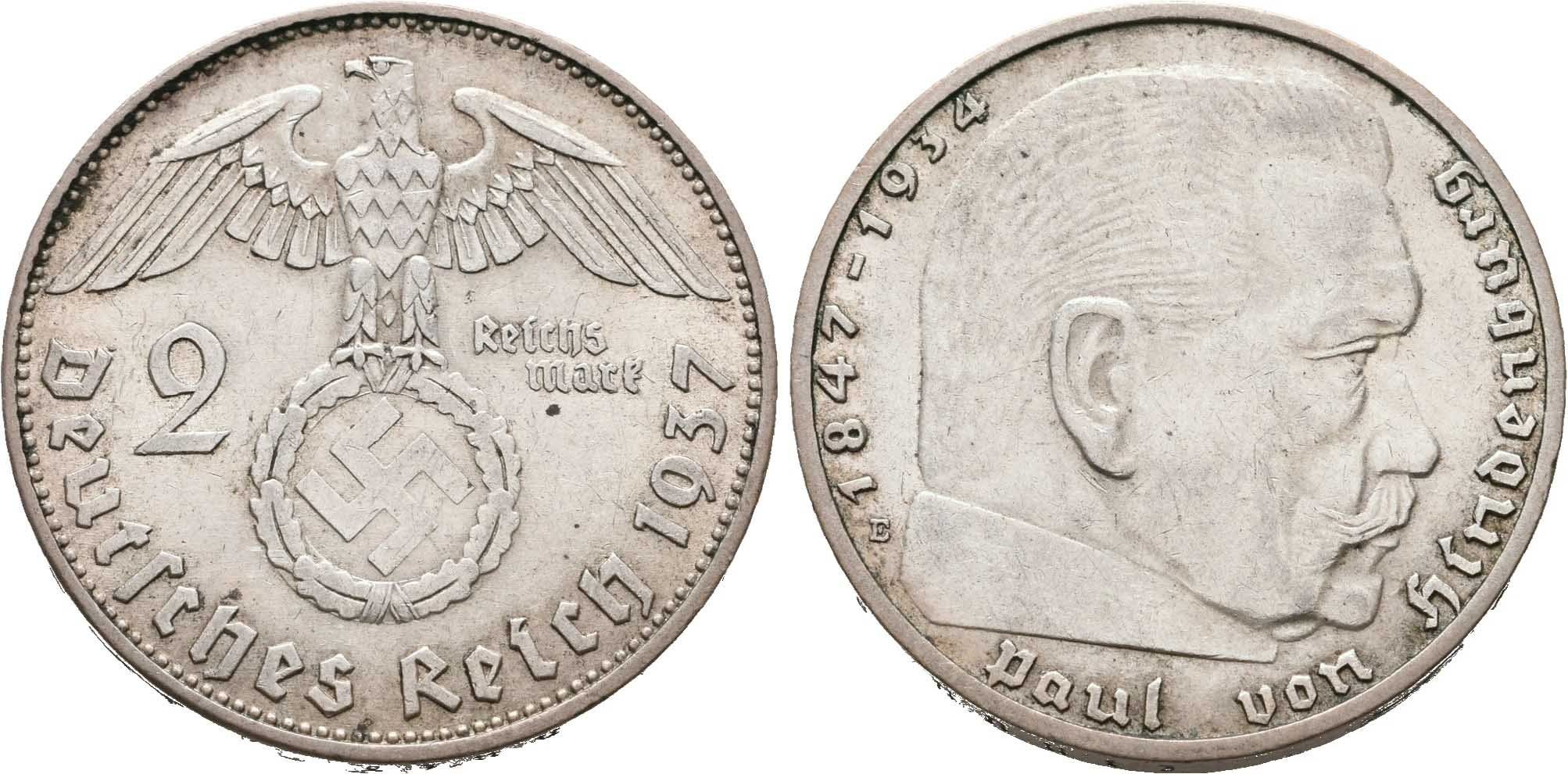 III. říše, 2 Marka 1937 E