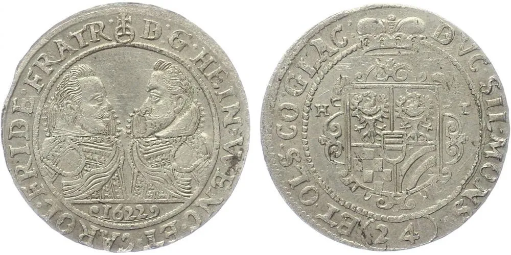 Münsterberg - Olešnice, Heinrich Wenzel a Karl Friedrich, 1617 - 1639 — 1