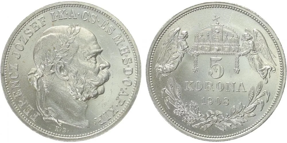 Korunová měna, 1892 - 1918 — 1