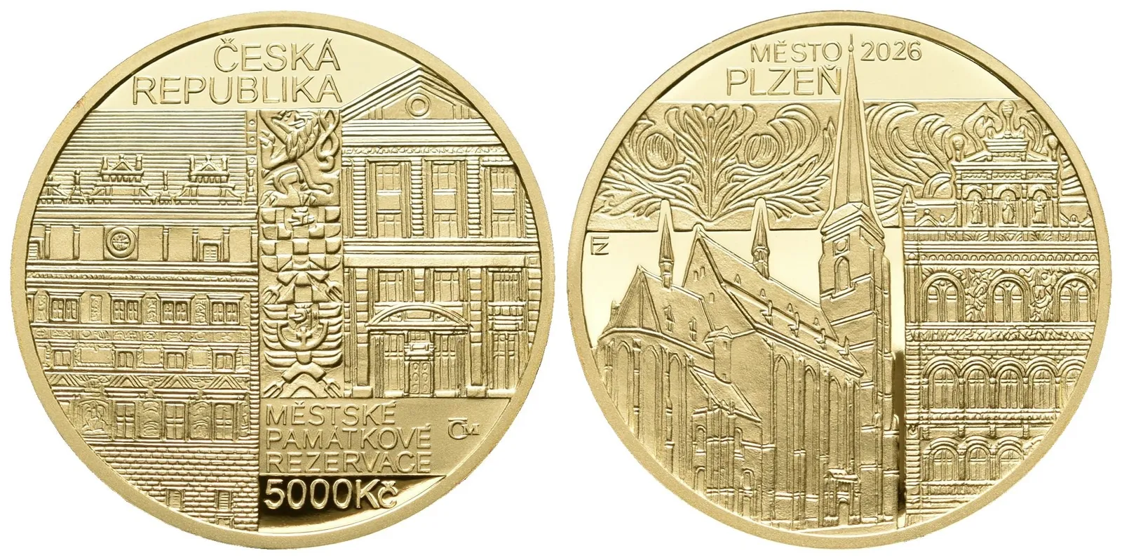 5000 Kč 2026 - Město Plzeň
