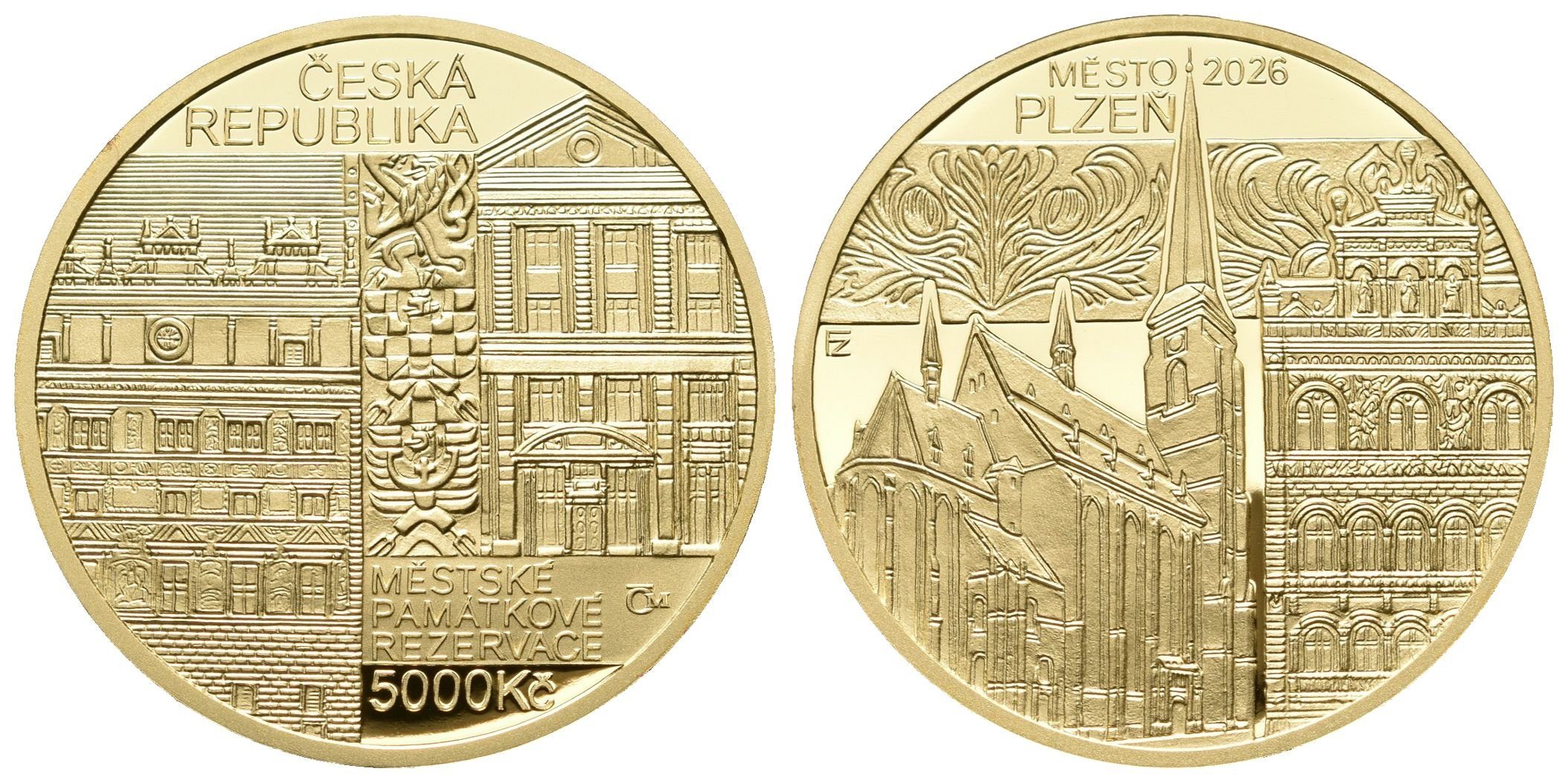 5000 Kč 2026 - Město Plzeň