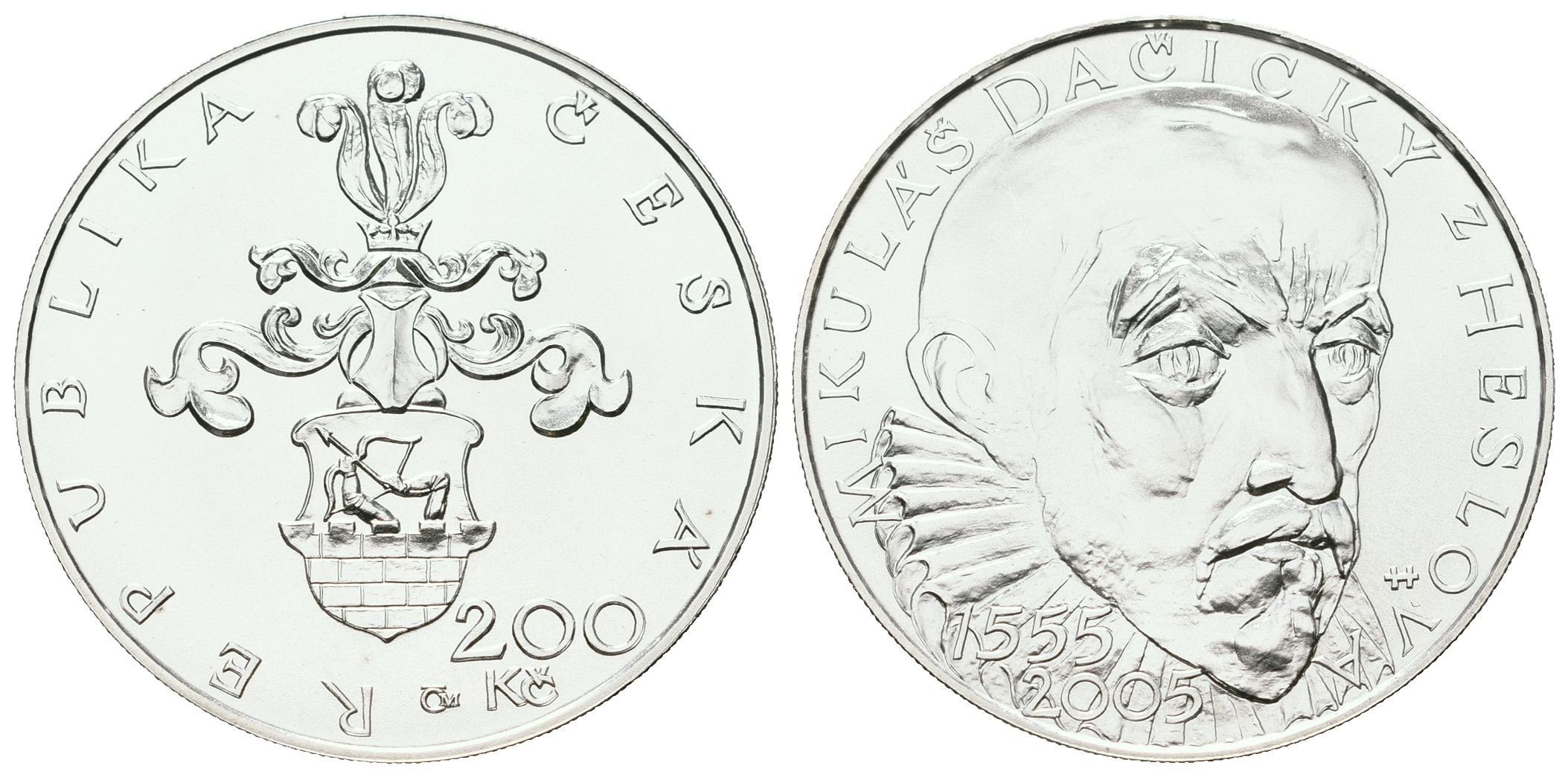 200 Kč 2005 - Mikuláš Dačický z Heslova