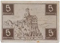 Německo - francouzská okupační zóna, Württemberg, 5 Pfennig 1947, Ro.214b - fotografie 2