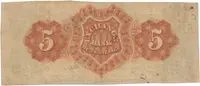 USA - Tennessee, 5 Dollar 1836 - fotografie 2