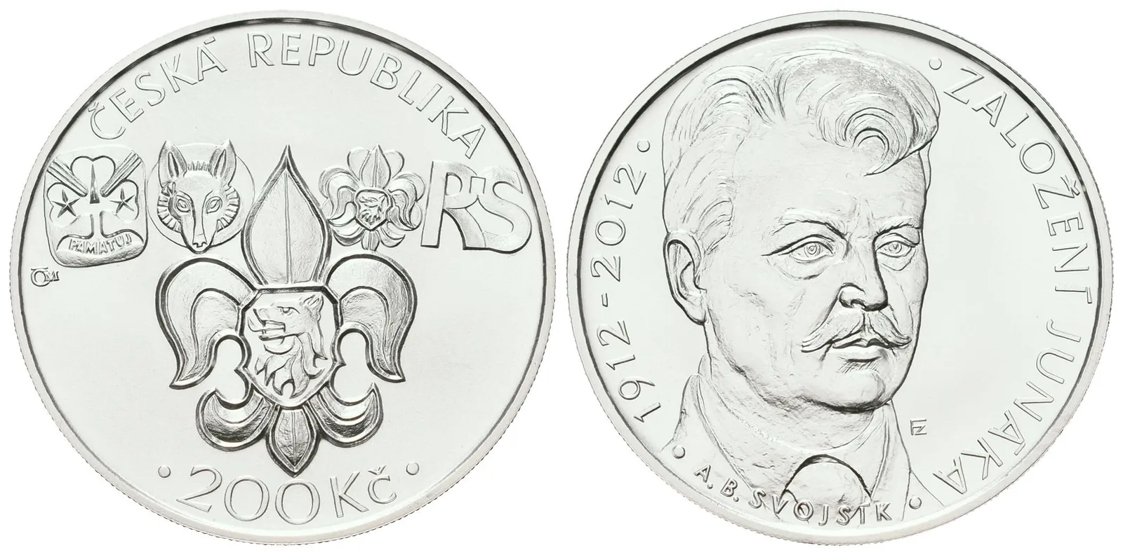 200 Kč 2012 - Junák