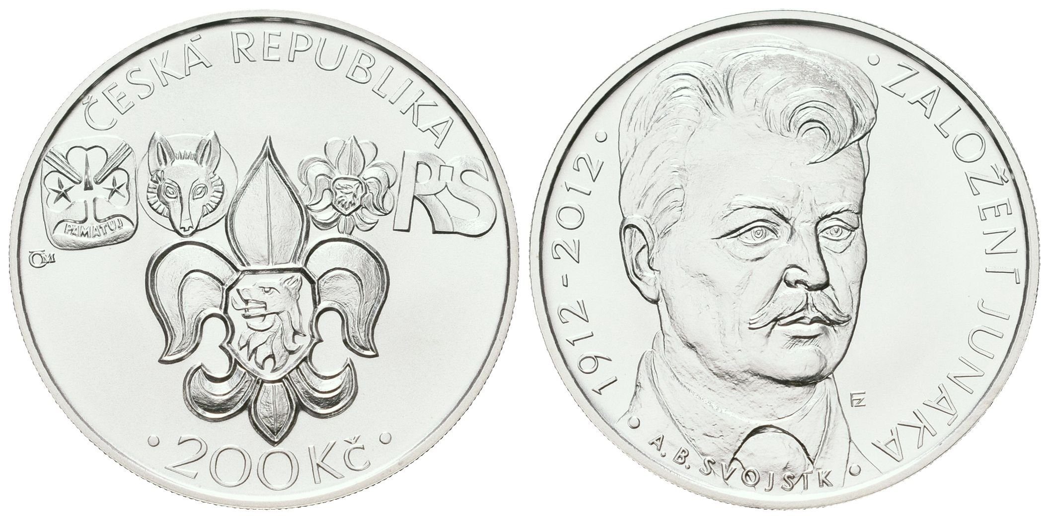 200 Kč 2012 - Junák