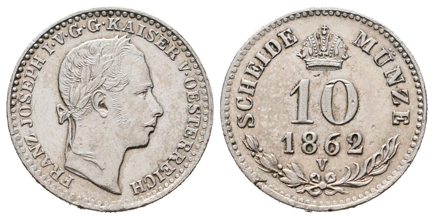 10 Krejcar 1862 V