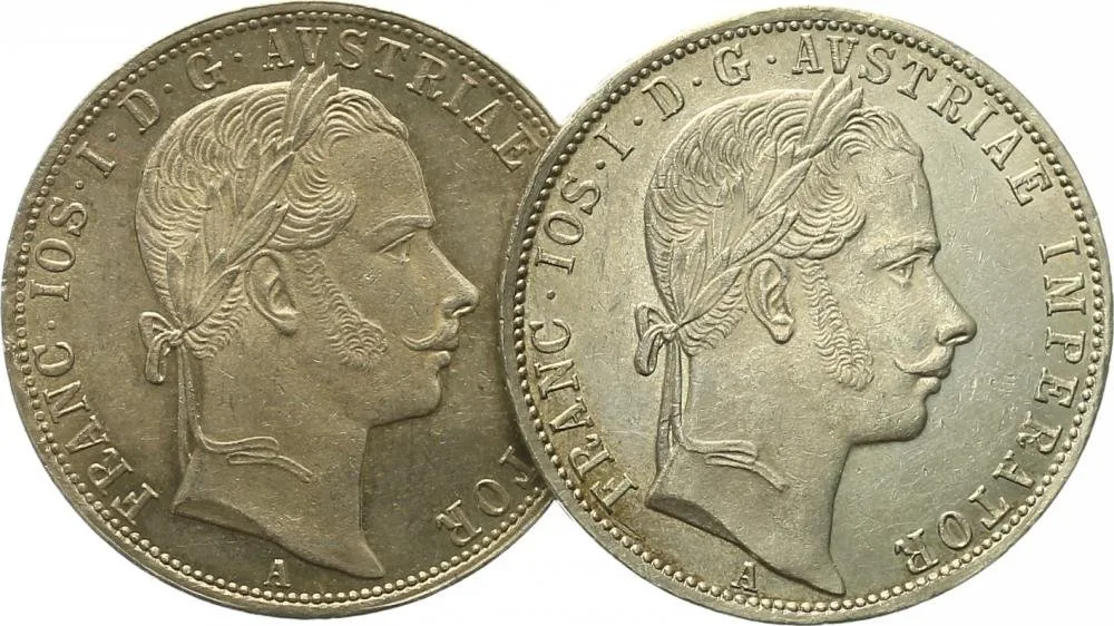 Rakouská a spolková měna, 1857 - 1892 — 1