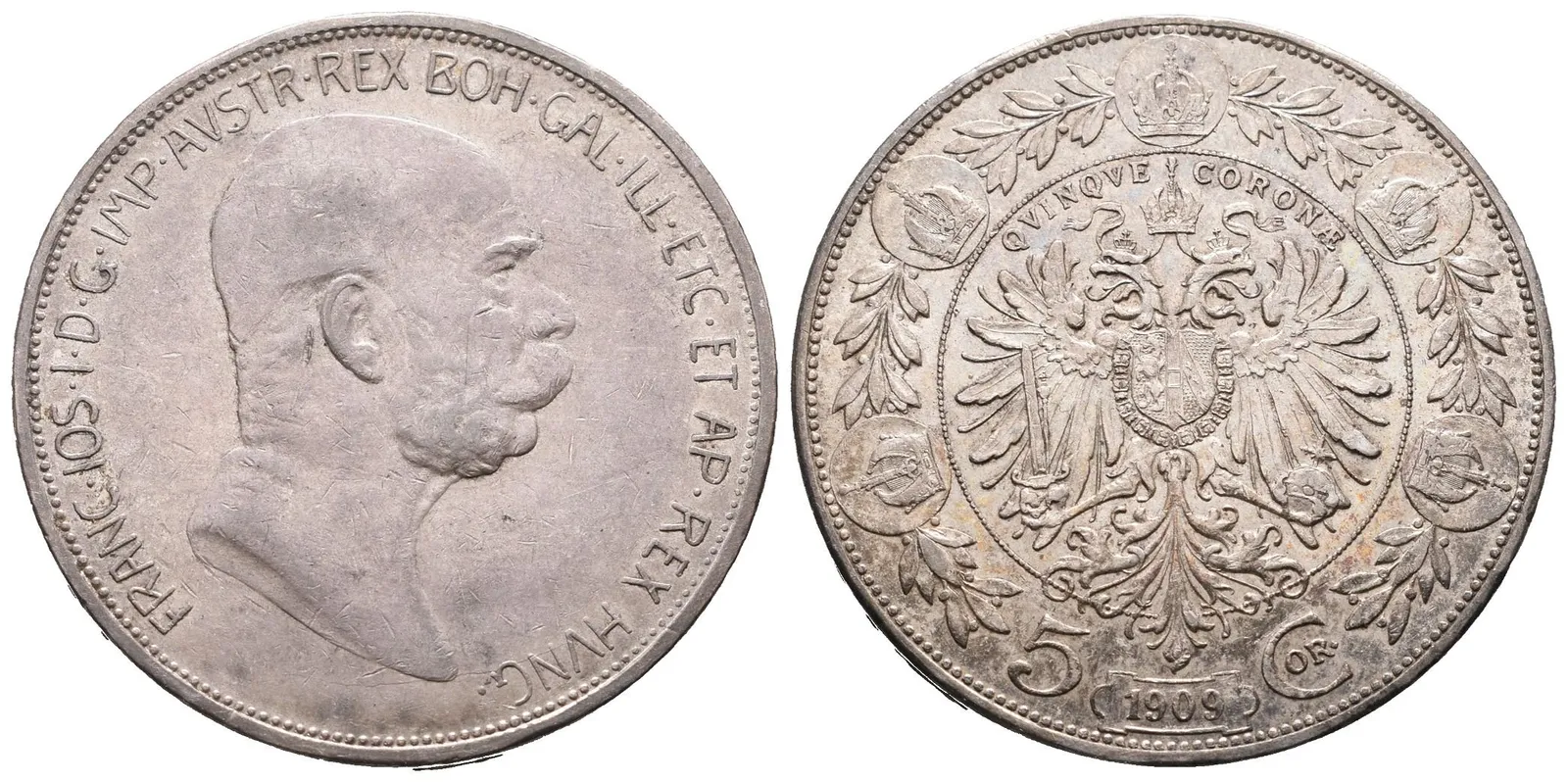 5 Koruna 1909