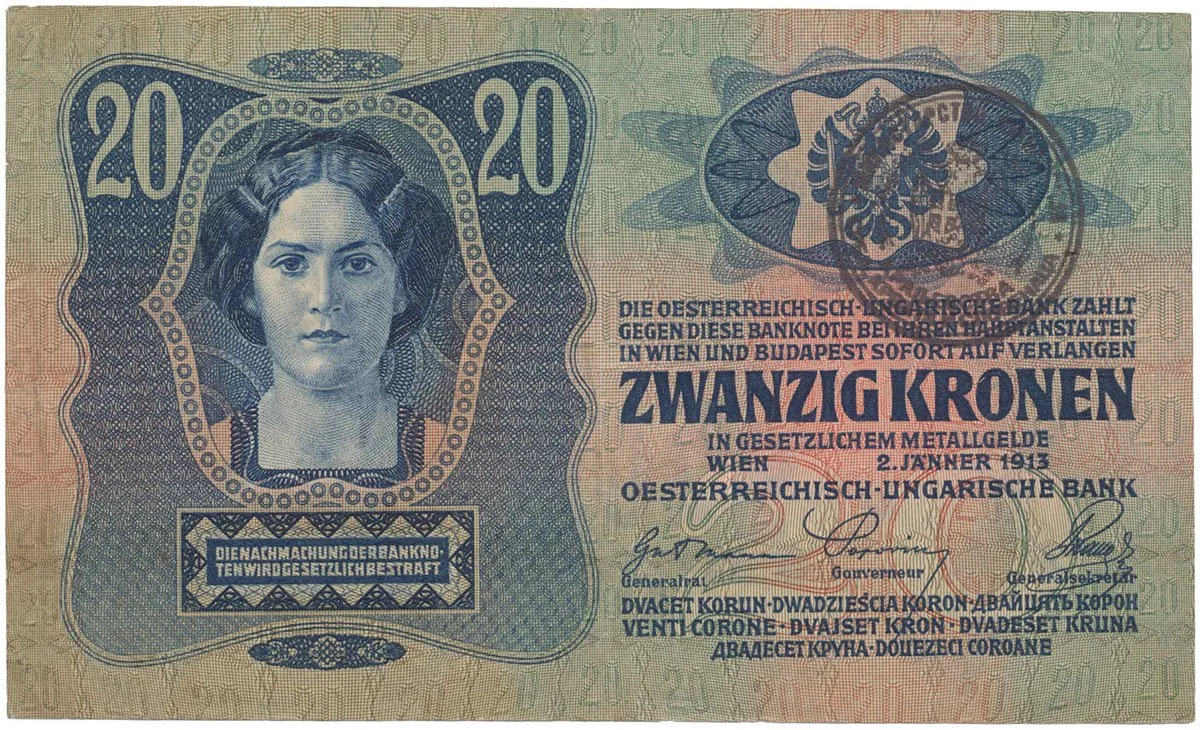Razítkované R-U bankovky na Balkáně 1919-1921 — 1