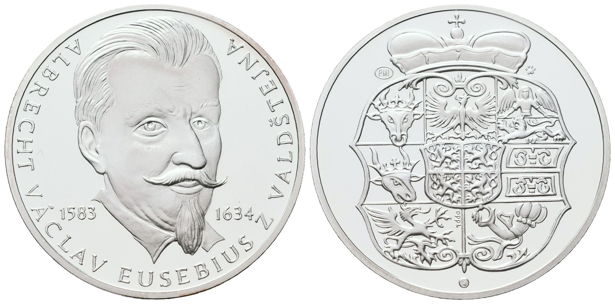 AR Medaile b.l. (2013) - Albrecht z Valdštejna - 430. výročí narození