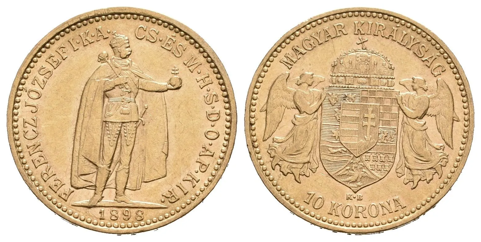 10 Koruna 1898 KB