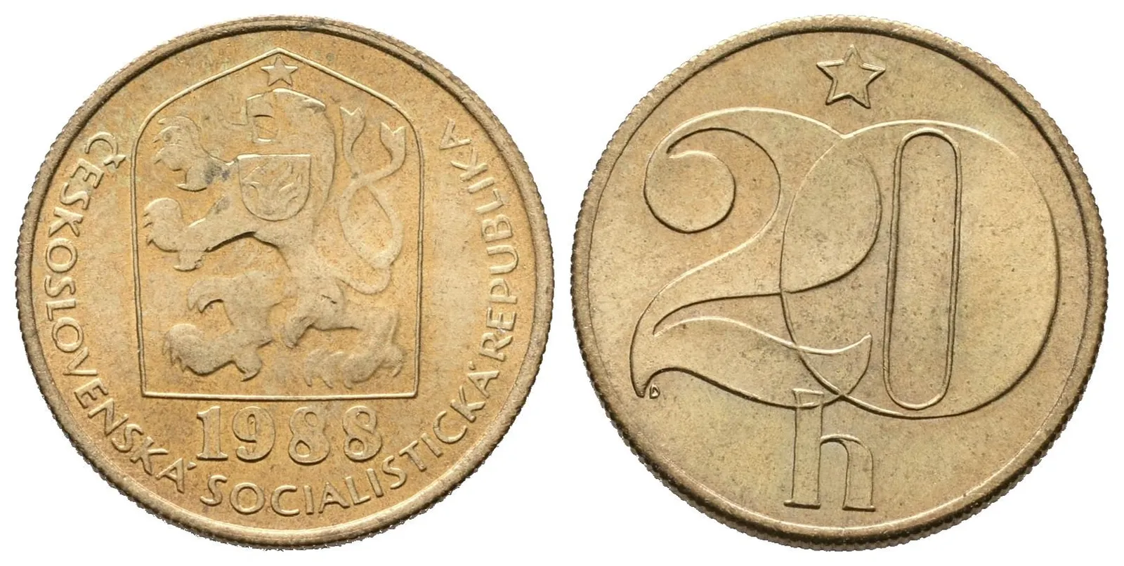 20 Haléř 1988