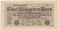 Německo, 5 Milliarden Mark 1923, Ro.120d