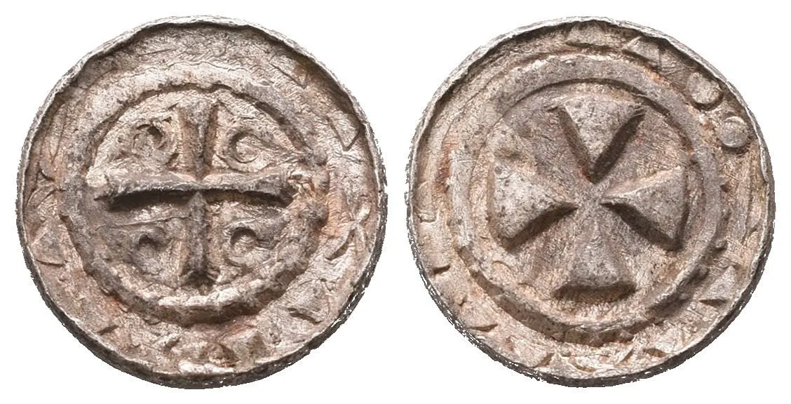 Sasko, Anonymní ražby, cca 1020 - 1030 — 1