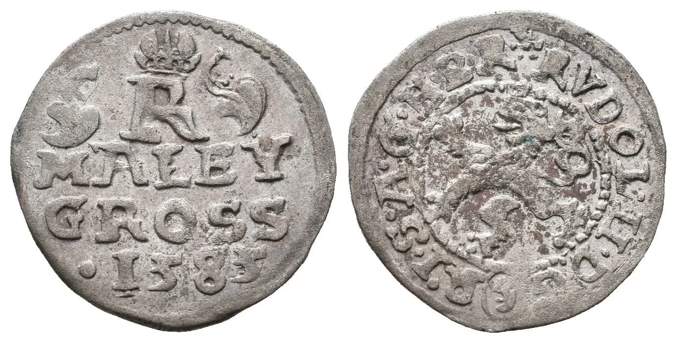 Malý groš 1585, Rudolf II.