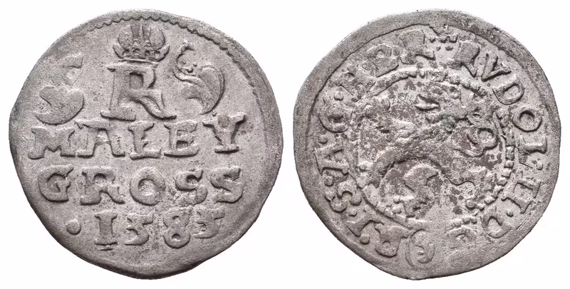 Malý groš 1585, Rudolf II.