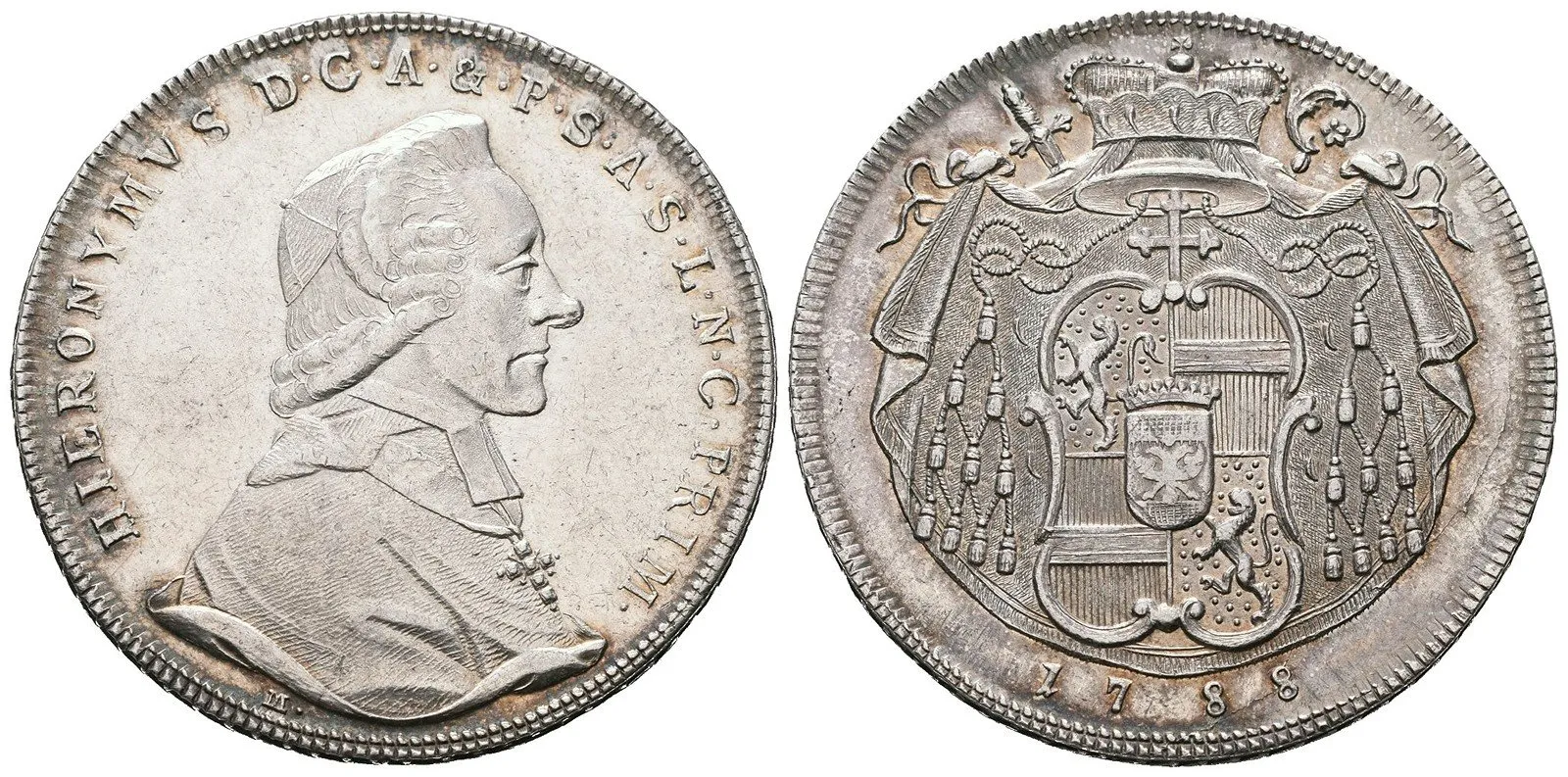 Salzburg - arcibiskupství, Hyeronymus Colloredo, 1772 - 1803 — 1