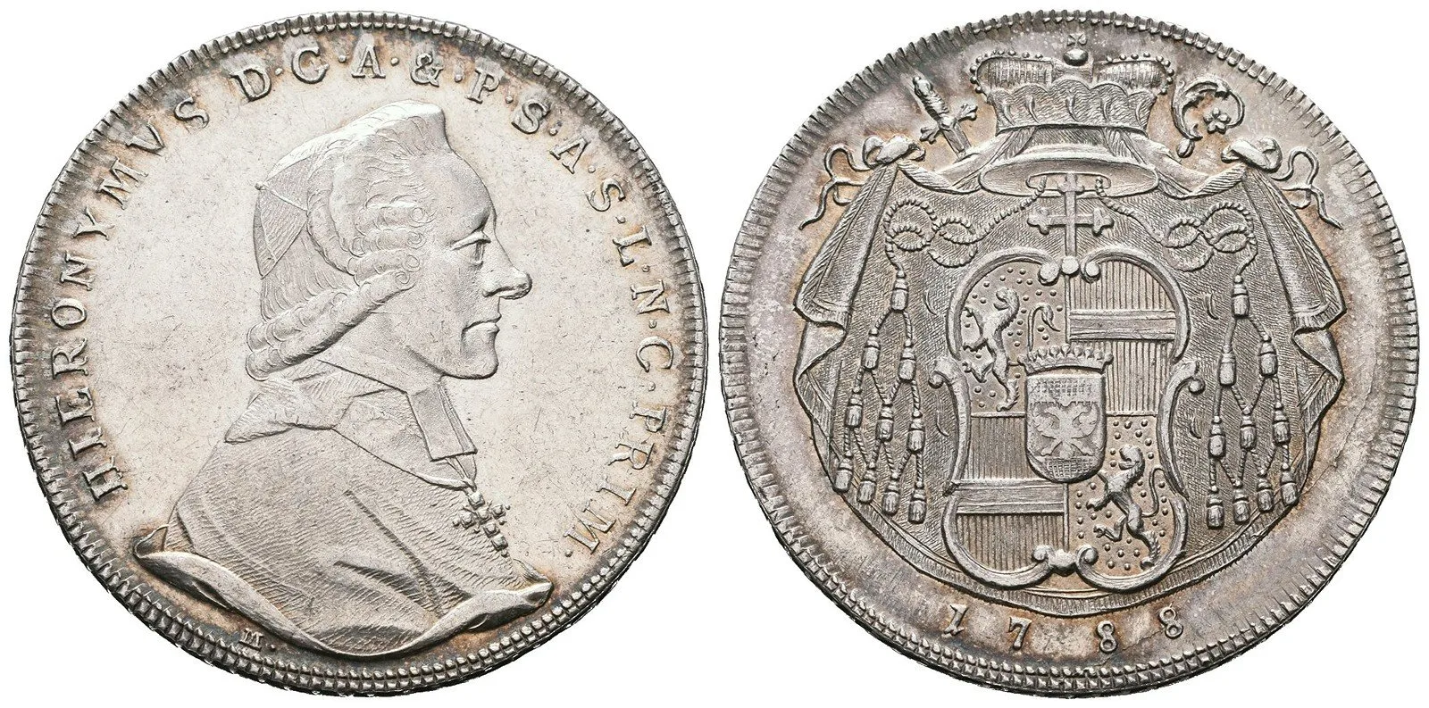 Salzburg - arcibiskupství, Hyeronymus Colloredo, 1772 - 1803 — 1