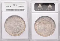 USA, 1 Dollar 1879 - MS 62 - fotografie 2