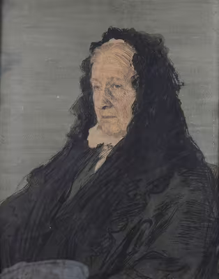 Max Švabinský (1873-1962) - Teta Máry