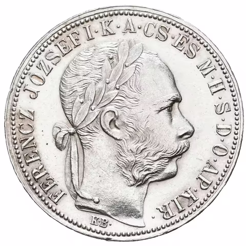 Zlatník 1888 KB, krásná zachovalost, lesk, rysky