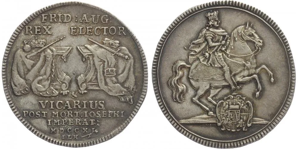 Sasko, Friedrich August I., 1694 - 1733 — 1