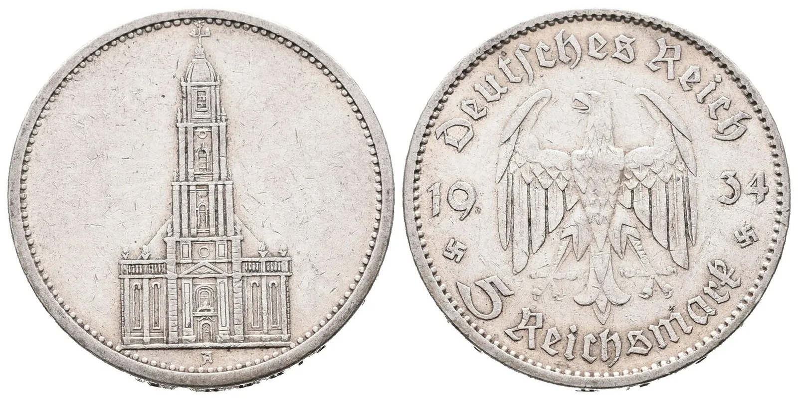 III. říše, 5 Marka 1934 A