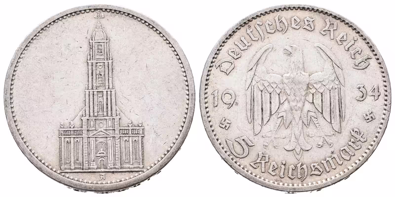 III. říše, 5 Marka 1934 A