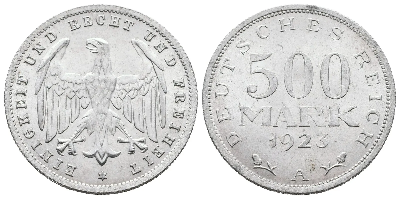 Výmar, 500 Marka 1923 A