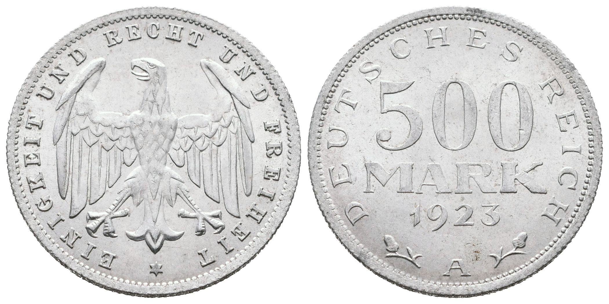 Výmar, 500 Marka 1923 A