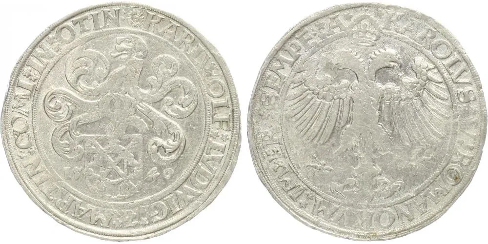 Öttingen, Karl Wolfgang, Ludwig XV. a Martin, 1522 - 1549 — 1
