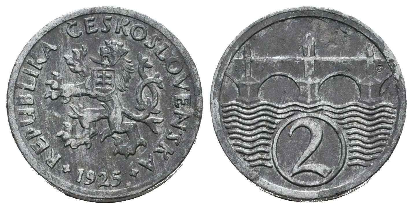 2 Haléř 1925
