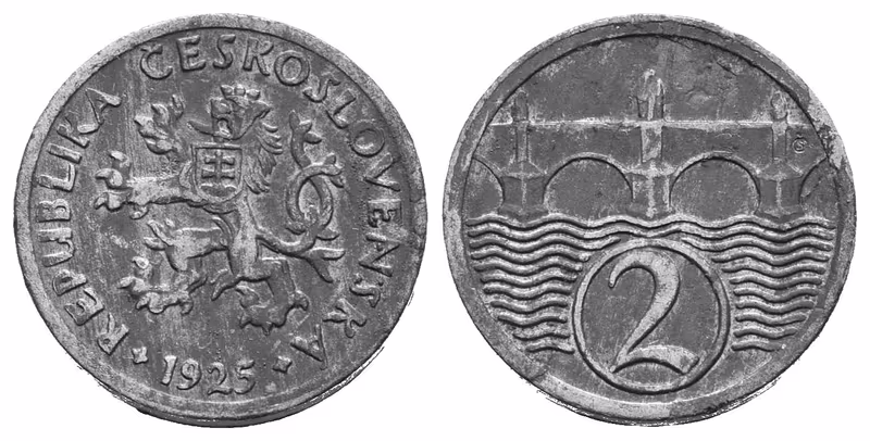 2 Haléř 1925