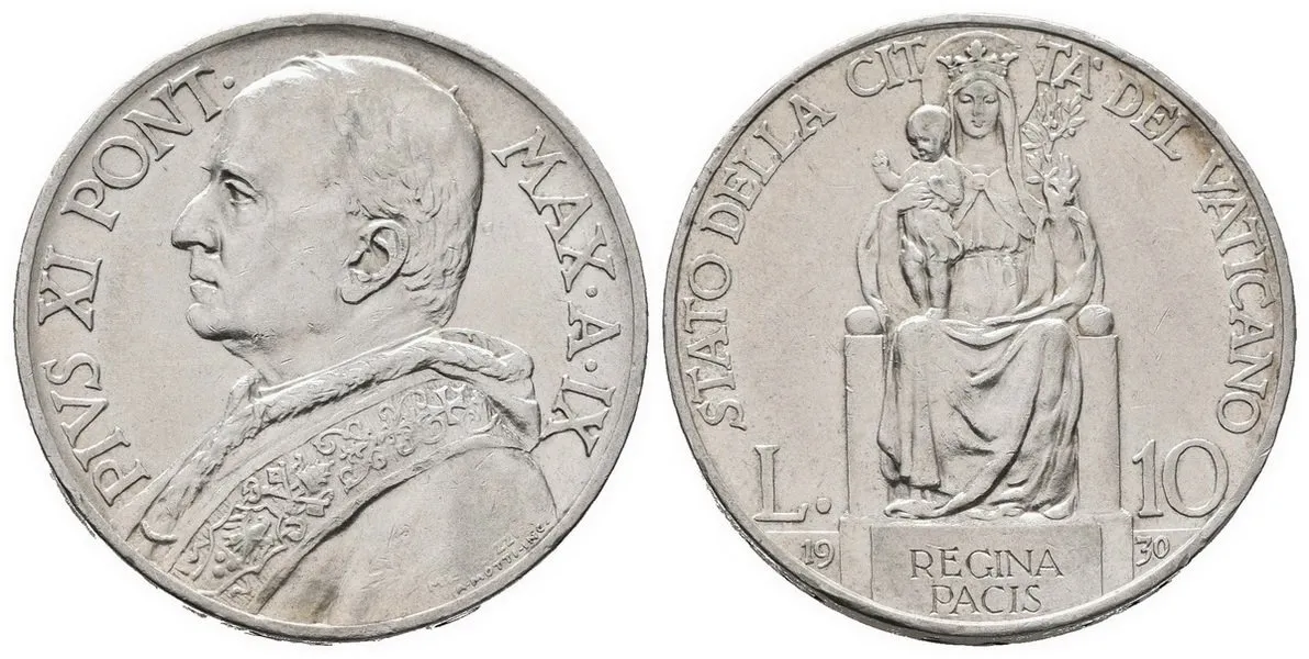 Vatikán, Pius XI., 1922 - 1939 — 1