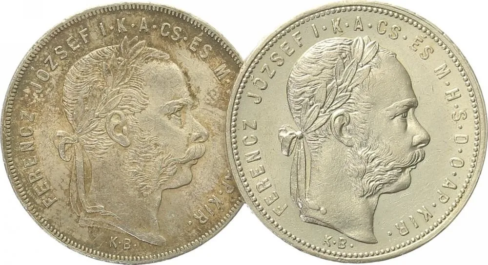Rakouská a spolková měna, 1857 - 1892 — 1