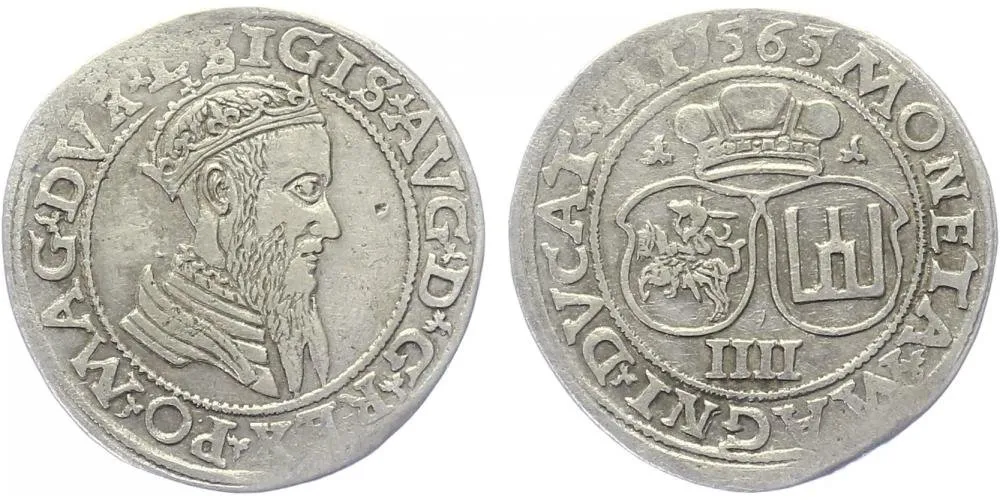 Polsko, Zikmund II. August, 1548 - 1572 — 1