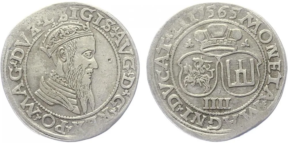 Polsko, Zikmund II. August, 1548 - 1572 — 1