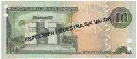 Dominikánská republika, 10 Pesos Oro 2003, P.168s3 - fotografie 2