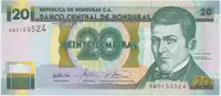 Honduras, 20 Lempiras 2003, P.87b